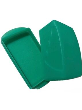 Tupperware Impressions 1 lb. Butter Dish Vintage Teal Green